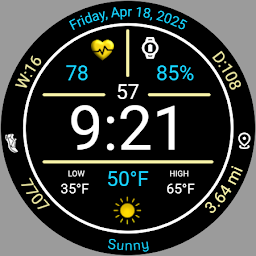 Digital Weather Watch Iris541 - Screenshot Image