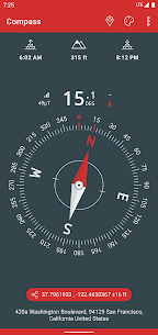 Compass (Altimeter, Sunrise, S v3.3.6 Full Mod APK Premium 2