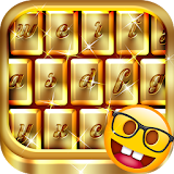 Gold Emoji Keyboard Changer icon