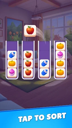 Game screenshot Sort Up! Tile & Color Sorting mod apk