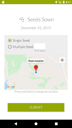 Harvest Tracker Screen 3