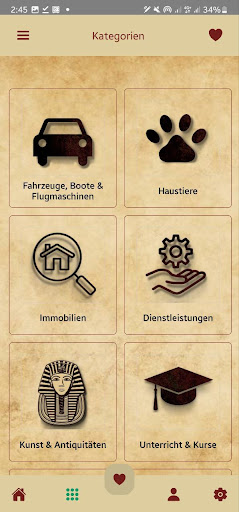 Android application Wantedbook screenshort