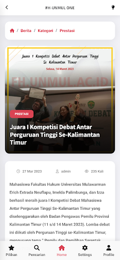 FHUNMUL One App Screen 3