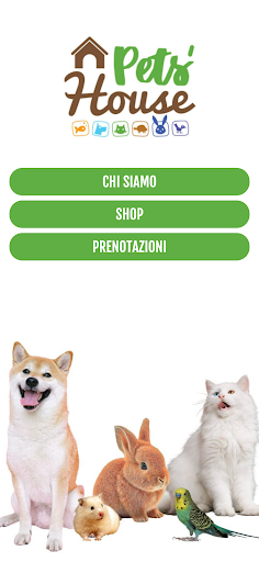 Android application Pets House - Shop & Groom screenshort