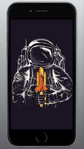 अंतरिक्ष यात्री वॉलपेपर 3 डी 4K