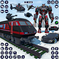 Real Robot Transform Car Game icon