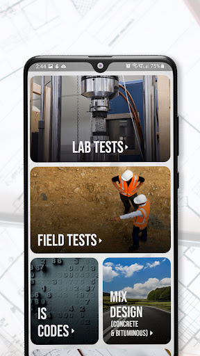 Civil Lab Master Screen 2