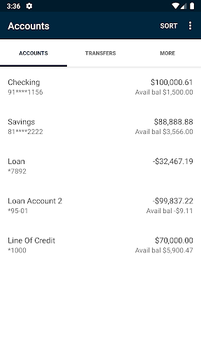 705 FEDERAL CREDIT UNION Screen 3