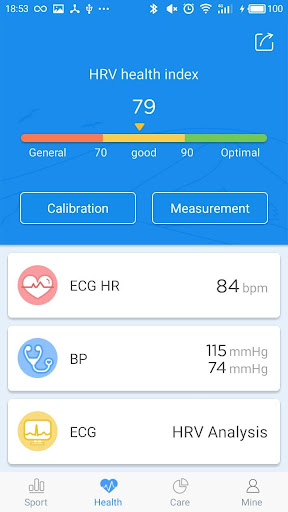 WearHeart Screen 2