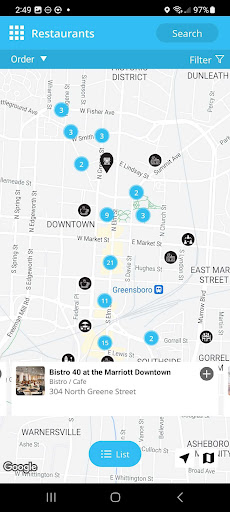 Downtown Greensboro Screen 3