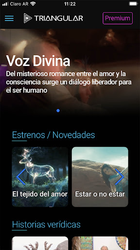 Android application Triangular screenshort