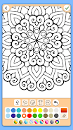 Mandala Coloring Pages Screenshot