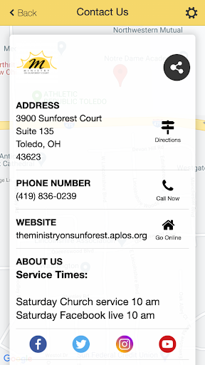 The Ministry on Sunforest CT Screen 3