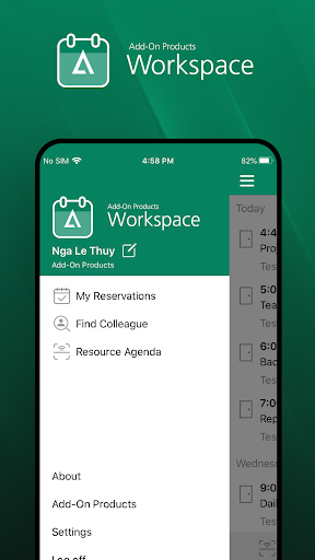 Workspace Booking Screen 2
