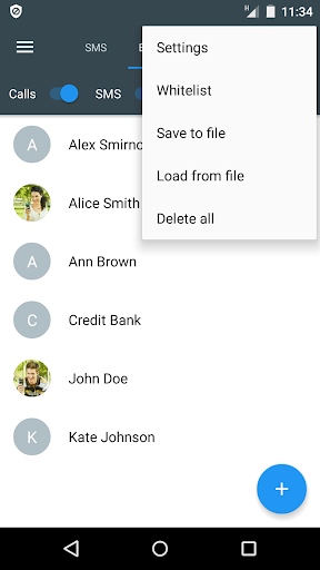 Calls Blacklist - Call Blocker - Communication - apps