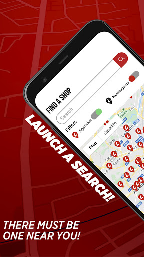 Ladbrokes - Store locator Screen 2