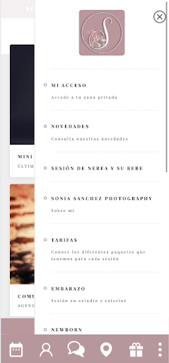 Sonia Sánchez Photography Screen 2