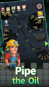 Idle Oil Tycoon-AFK miner game