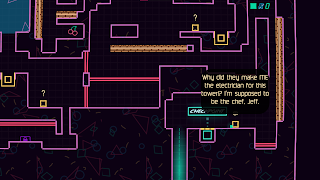 neon cube vs the huge castle - Screenshot 2