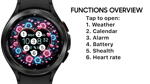 AZ287 Valentine's Watch Face screenshot 12