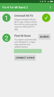 Fix-it for Mi Band 2 Screenshot