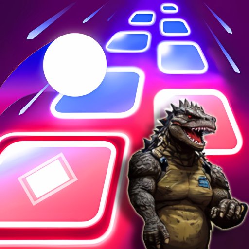 Godzilla Music Tiles Game