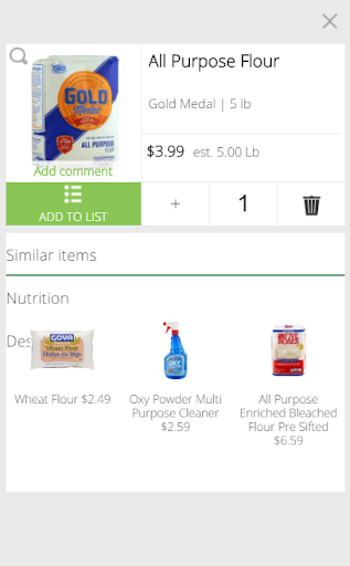Screenshot of Key Food Avenue N