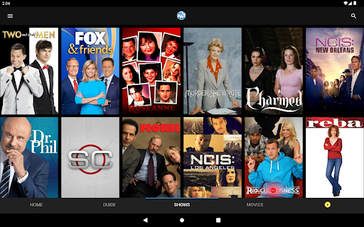 Screenshot of HTC TV MAX