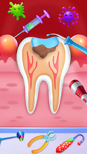 Mouth care doctor dentist game 2