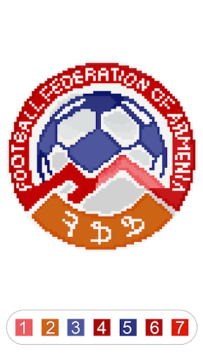Football Logo Pixel Art Screen 3