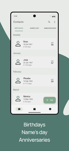 Android application Festame screenshort