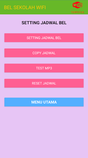BEL SEKOLAH WIFI Screen 3