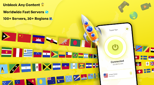 Android application Gaming VPN: Secure VPN Proxy screenshort
