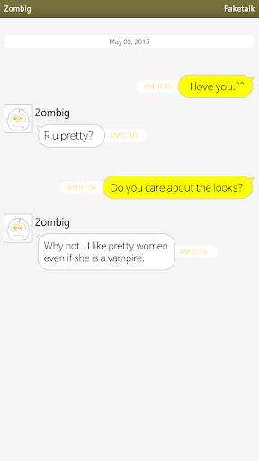 Faketalk - Chatbot 2.4.1 screenshots 1