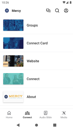 Mercy Vineyard Church Screen 2