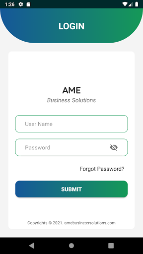 Ame Boss App Screen 2