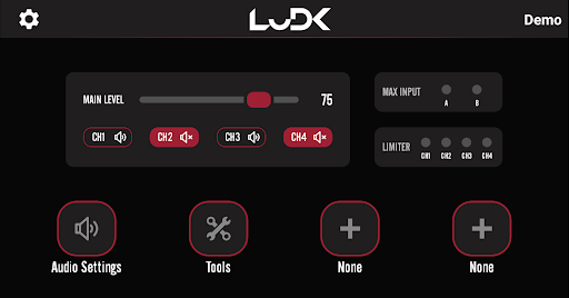 Android application EASY DSP LUDK screenshort