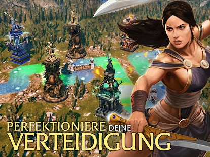 Olympus Rising: Strategiespiel Screenshot