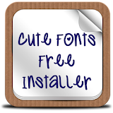 Cute Fonts Free Installer icon