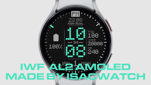 IWF AL2 AMOLED watchface Screen 2
