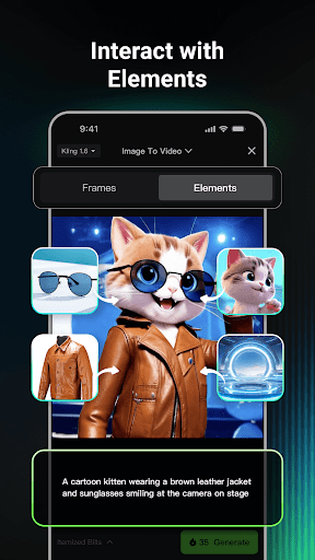 Screenshot of Kling AI: AI Image&Video Maker