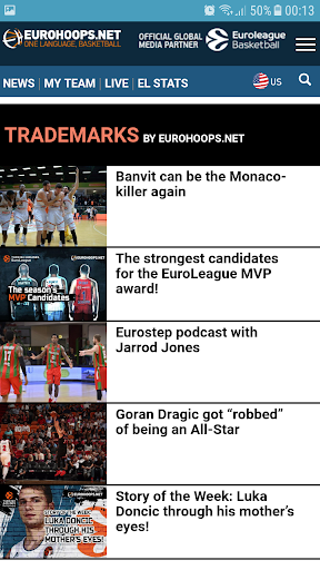 Eurohoops.net Screen 3