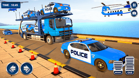 Police Transporter Truck Games