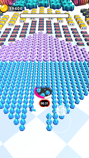 Android application Collect and Race : Hole Master screenshort