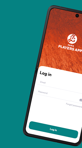 Android application Paris Players App screenshort