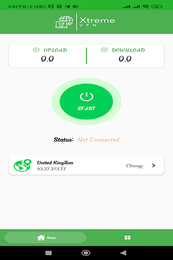 Android application Xtreme VPN screenshort