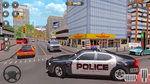 Prado Police Parking Game 3D