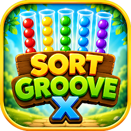 Icon image GrooveSortX: Ball Sort Game