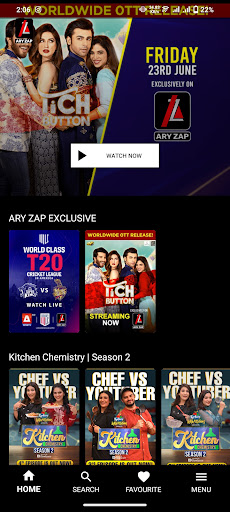 ARY ZAP Screen 2
