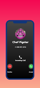 Le chef Pigster fake call